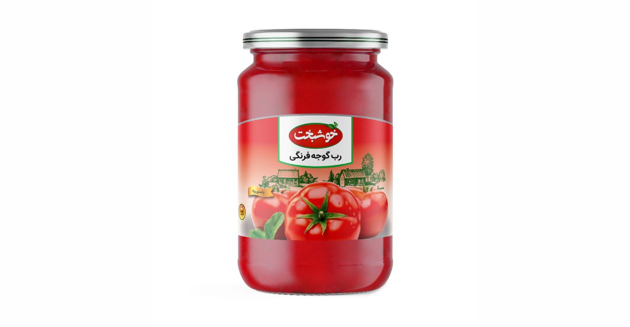 خرید و قیمت رب گوجه فرنگی 800 گرمی خوشبخت + فروش صادراتی